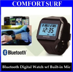 Bluetooth Digital Watch With Built-in Mic